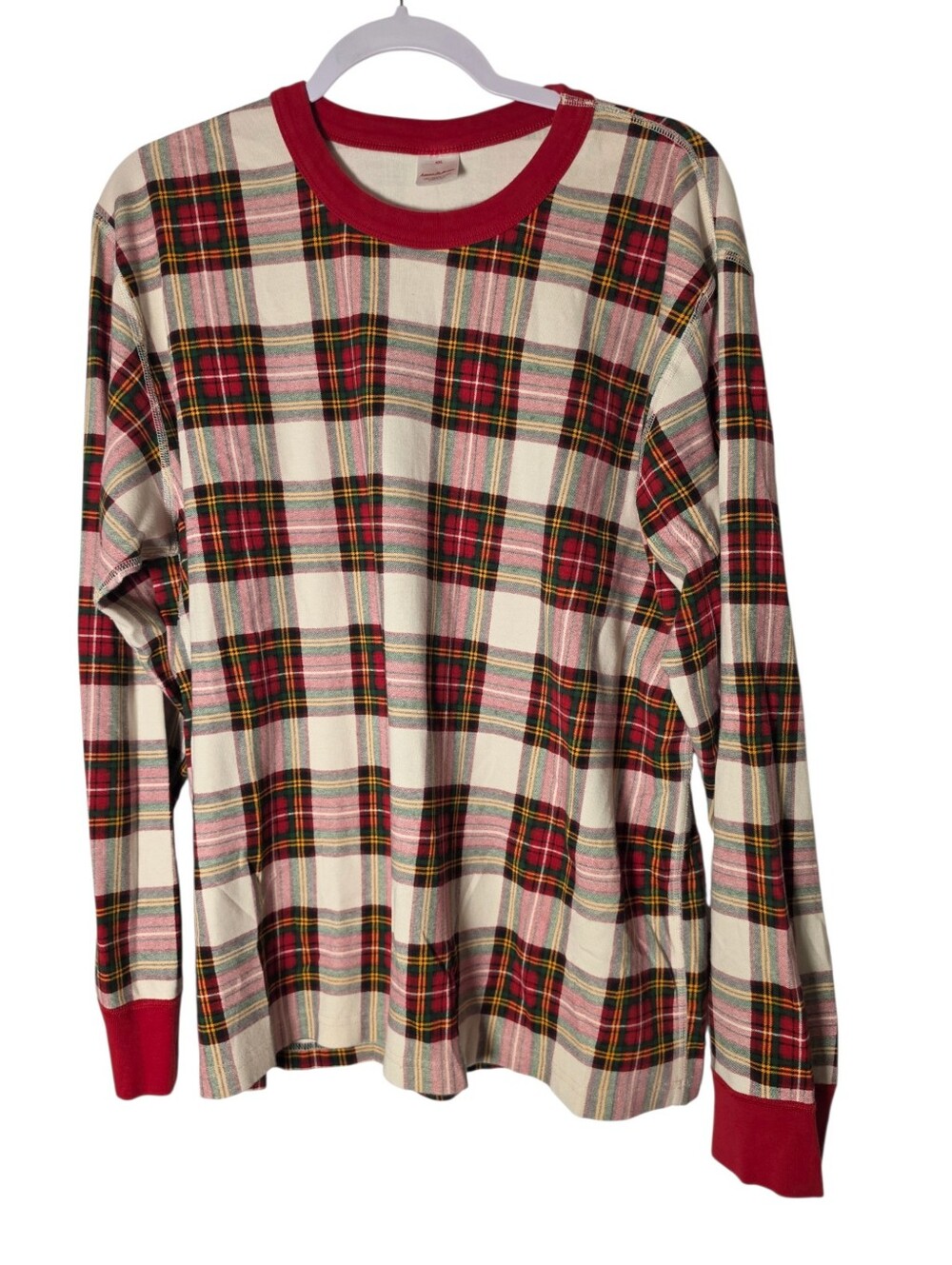 Hanna Andersson XXL Holiday HannaJams Top Family Plaid